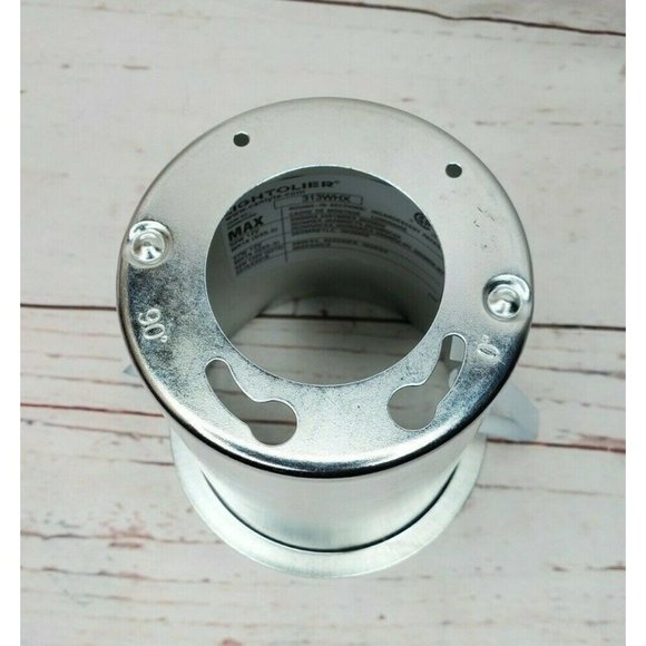 1 Lightolier 313WHX Baffle Trim Par20 Light Fixture - Picture 5 of 12